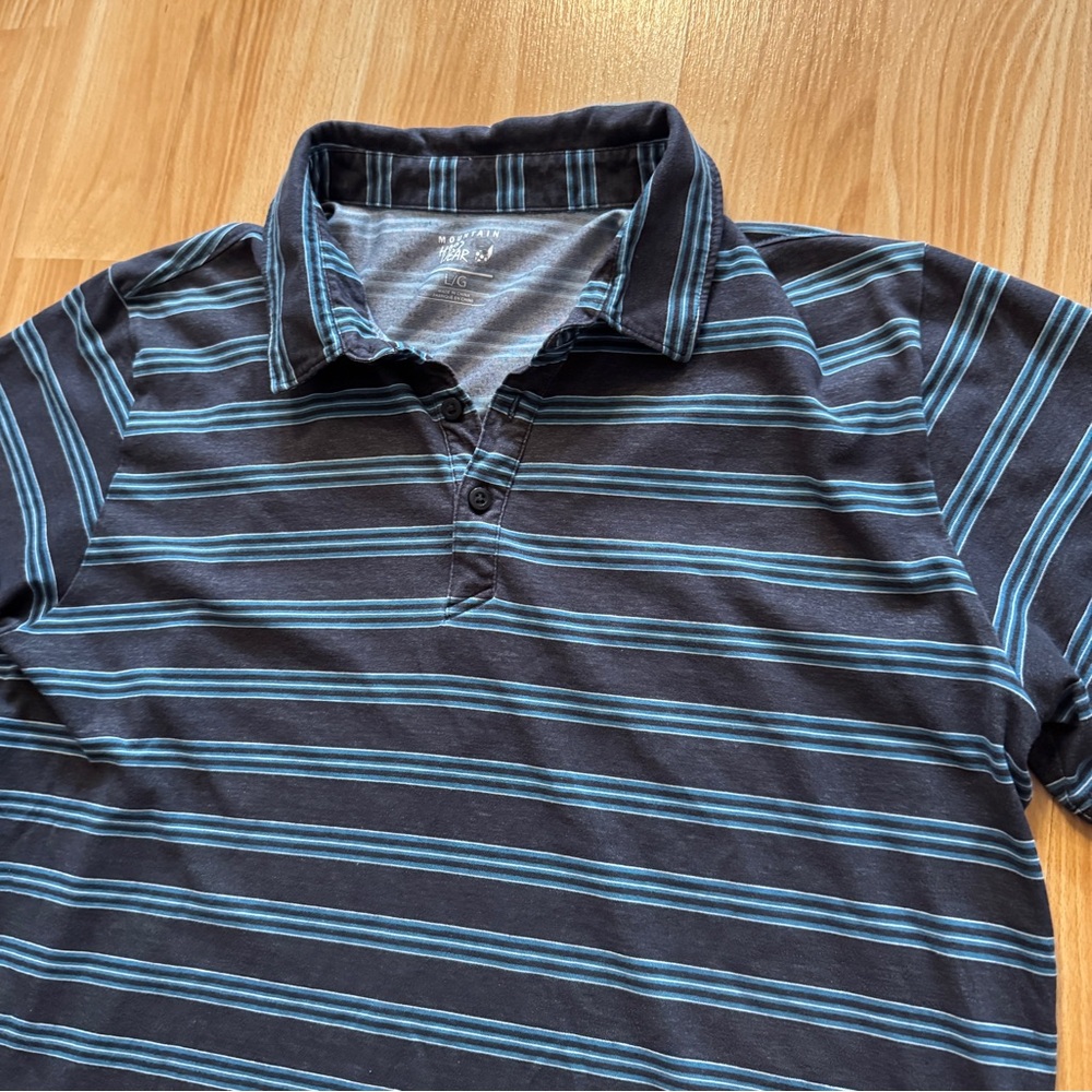 Mountain HardWear Lightweight Polo Collared Golf Shirt- Men’s Large
